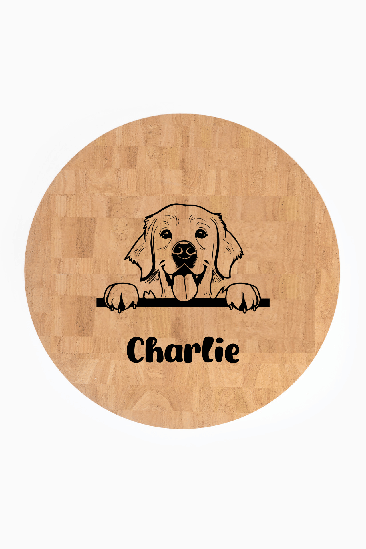 Customizable Pet Round Mat