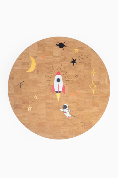 Astronaut Round Mat