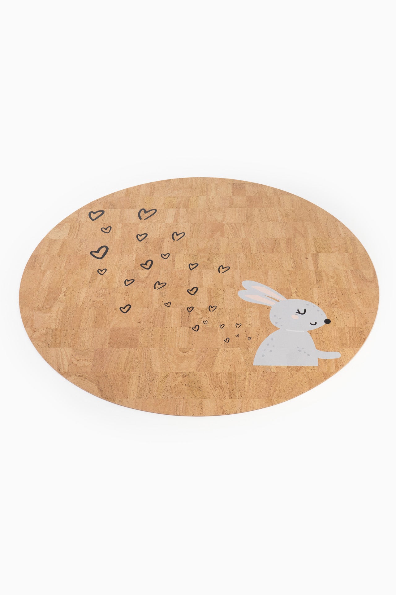 Bunny Round Mat