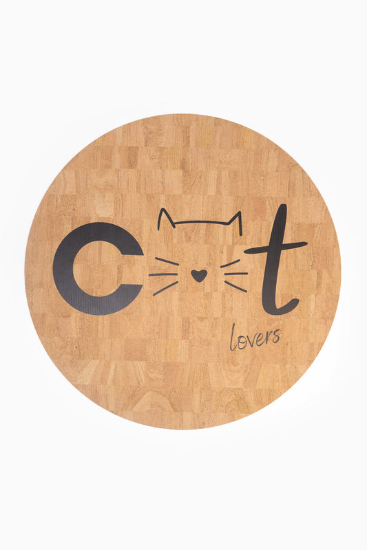 Cat Round Mat